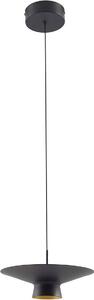 Lindby Lampada a sospensione LED Norvind, 2 luci, nero, metallo