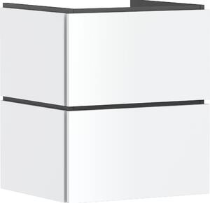 Hansgrohe Xilesa E meuble sous-lavabo pour lavabos, 2 tiroirs, 530x470x620mm, 54252700, 54252700
