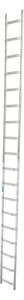 Scala da tetto STABILO in alluminio, 1x18 pioli, 804358