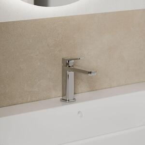 Miscelatore per lavabo KLUDI-X3 422880581 con scarico push-open, cromo