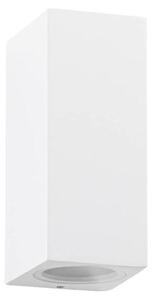 Lucande applique da esterno Xava, up/down, bianco, 2 luci, GU10