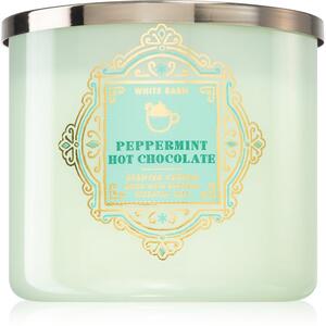 Bath & Body Works Peppermint Hot Chocolate candela profumata 411 g