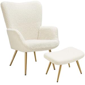 Tectake® Sessel Hygge imbottito