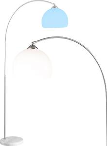 Lampada da terra a LED RGB con base in marmo e funzione telescopica