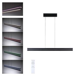 Paulmann Lampada a sospensione LED Raiko con RGBW e Tunable White Black