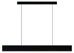Kalb | BLADE: Plafoniera LED, lampada da soffitto per interni, estremamente sottile (8 mm), regolabile in altezza, colore nero