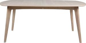 Tavolo da pranzo Marte 102x180cm predisposto per piani con inserti bianchi