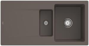 V&B Siluet 60 R lavello con scarico, rd m manuale, legno C-plus