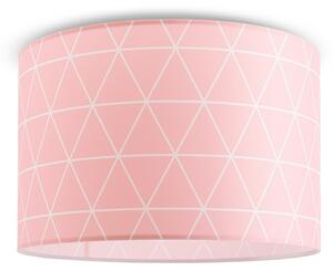 Lampada a soffitto Paralume in tessuto Luce a sospensione E27 Luce a sospensione camera da letto rotonda