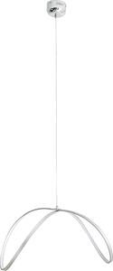 Lampada a sospensione Näve LED; colore: cromo, 7053542