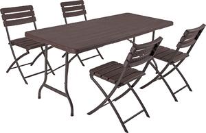 Gruppo tavolo TABORA 5 pz