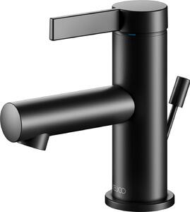 Keuco IXMO - Miscelatore per lavabo con bocca di erogazione, nero opaco 59504371000