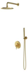 Omnires Y SYSY35BSB Set doccia da incasso, ottone spazzolato