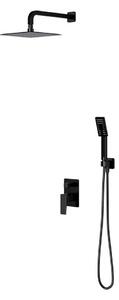 Omnires PARMA SYSPM10BL Set doccia da incasso, nero opaco