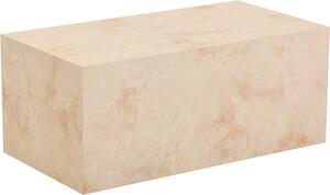 Home Deluxe - Tavolino Amiri L - colore: arenaria, dimensioni: 95 x 50 cm, piano in MDF, già montato I Tavolo da soggiorno Tavolino Tavolo da divano