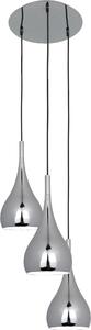 Näve 6029242 Lampada a sospensione a 3 elementi "Classic" ; colore: argento