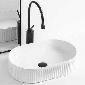 Lavabo da appoggio Rea Vanda White