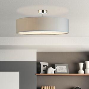 BRILLIANT Andria plafoniera 60cm | apparecchio classico e decorativo | cromo/grigio chiaro | 3x E27 max. 60 W | IP20