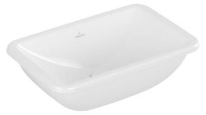 Villeroy & Boch Loop&Friends - Lavabo da incasso, 450x280 mm, con sfioratore, bianco alpino 4A560001