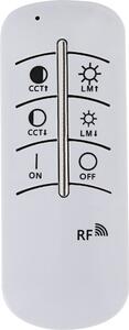 Lampada a sospensione Globo Felion, bianca, con 1 LED; codice prodotto: 41326