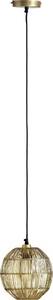 Lampada a sospensione Globo Lighting, finitura ottone anticato, 1 attacco E27