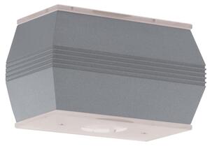 Applique a LED, resistente alle intemperie, vetro smerigliato, trasparente, L 18 cm