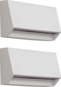 Lindby Lampada da parete per esterni a LED Appeso, larghezza 16 cm, set da 2 pezzi