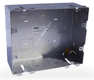 Scatola a scomparsa per VisuControl 7 pollici, metallo VCG-UP07.01
