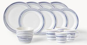Servizio di stoviglie in porcellana Pacific Blue, 4 persone (16 pz)