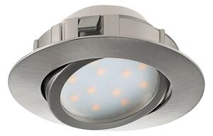 Eglo 95849 Pineda Faretto da incasso LED 500lm nichel opaco