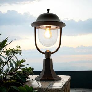 Piantana da esterno 55 cm rustica IP43 E27 nero BERLAAR luce da giardino lanterna patio