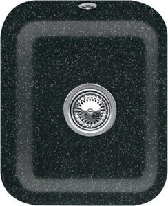V&B lavello sottopiano Cisterna 45 m scarico, eccentrico, cromo CeramicPlus