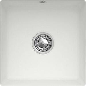 Lavello sottopiano V&B Subway 50 SU con scarico, eccentrico, vapore CeramicPlus