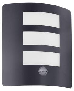 EGLO 74018 Applique da esterno/1 M.SENSOR ANTRAZITE 'RASCINO-E'