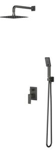Omnires PARMA SYSPM10GR Set doccia da incasso, grafite