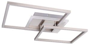 Plafoniera LED, ALU, bianco opalino, L 47 cm, MUNNI