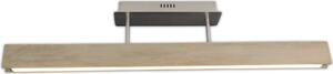 Plafoniera Näve LED - Materiale: metallo, legno, acrilico - Colore: marrone; 1254414