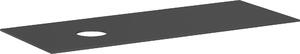 Hansgrohe Xevolos E Console 1370/550 avec découpe à gauche pour vasque à poser sans trou de robinetterie, 54333760, 54333760
