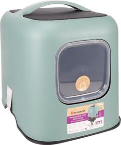 Lettiera chiusa Flamingo Trudy verde