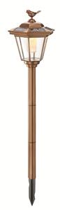 Esotec lampada solare da terra Tivoli, bianco caldo, 68 cm, color rame
