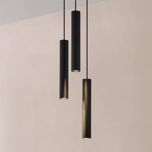 Lindby lampada a sospensione Joffrey, Ø 24 cm, nero, 3 luci, GU10