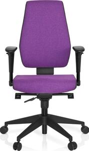 Sedia da ufficio, girevole, PRO-TEC 500 Grigio scuro / viola