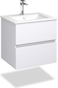 VILSTEIN mobili da bagno | lavabo | con lavabo | sospeso | bianco