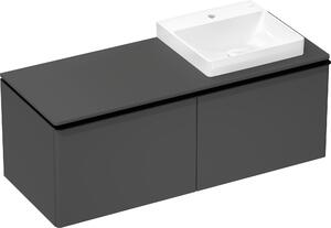 Hansgrohe Xelu Q Console avec découpe à droite, 1360x550, pour vasque à poser, polie, 54098910, 54098910