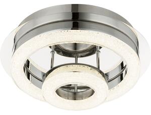 Lampada da soffitto Globo Spikur cromata, 1 LED; 49223-18