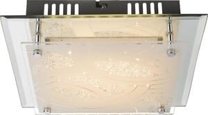 Lampada a sospensione Globo Noir II, cromata, 1 LED; codice prodotto: 48211-12