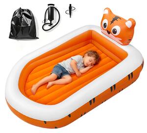Letto gonfiabile per bambini, dimensioni 160x110x75 cm, con pompa inclusa