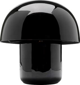 Kare lampada da tavolo di design a fungo in metallo nero moderno minimalista