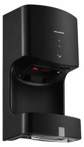 Asciugamani elettrico con sensore a infrarossi e contenitore per l'acqua, colore nero, modello PREMIUM - GOLDINOX
