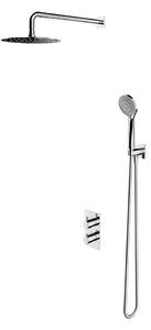 Omnires Y SYSYT01XCR Set doccia da incasso con miscelatore termostatico, cromato